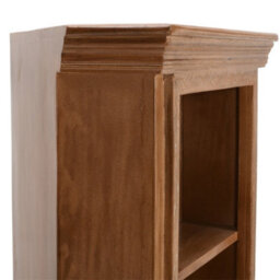 Worcester Artistry Mango Wood Corner Bookcase - thumbnail 4