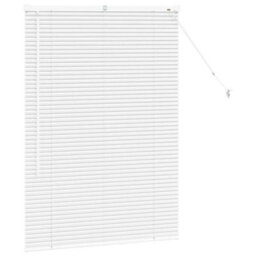 Walplus Window Blind With Curtains Manual White Aluminium - thumbnail 5