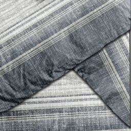 Neel Blue King Size Printed Duvet Cover & 2 Matching Pillow Cases - Grey & Blue - thumbnail 3