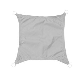Sundaze 3.6X3.6M Square Grey Sun Shade Sail Outdoor Garden Patio Sunscreen Uv Block With Free Rope