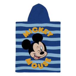 Disney Childrens/kids Mickey Mouse Hooded Towel Blue/yellow (One Size) - thumbnail 2