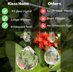 Klass Home Collection K9 Crystal Moroccan Style Pendant Ceiling Light Shade Brass Finish - thumbnail 6