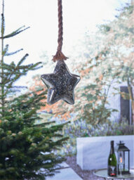 Netagon Luxform Indoor & Outdoor Battery Operated Hemp Festive Christmas Star Rope Light - thumbnail 3