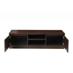 Timber Art Design 2 Door Tv Cabinet Unit Brown - thumbnail 4