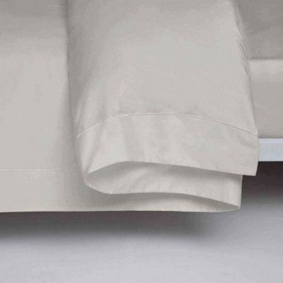 Belledorm 1000Tc Egyptian Cotton Flat Bed Sheet Platinum (Superking)