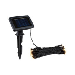Paulmann 94877 Solar Fairy Lights Aurinka Ip44 3000K 60X3Lm Black - thumbnail 2