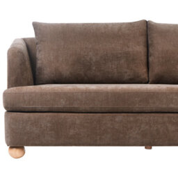 Beliani Sofa 3 Seater Rattvik Chenille Brown - thumbnail 6