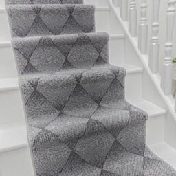 Harlequin Stair Runner - Soft & Durable Carpet Runner For Stairs & Staircases, Multiple Lengths - thumbnail 1