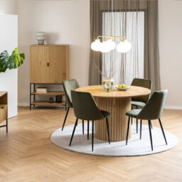 Furniture To Go Yale Dining Table In Matt Wild Oak - thumbnail 6
