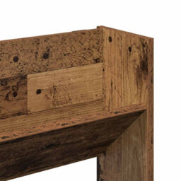 Vidaxl Wall Shoe Cabinet Old Wood 80X18X90 Cm Engineered Wood - thumbnail 8
