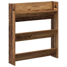 Vidaxl Wall Shoe Cabinet Old Wood 80X18X90 Cm Engineered Wood - thumbnail 2