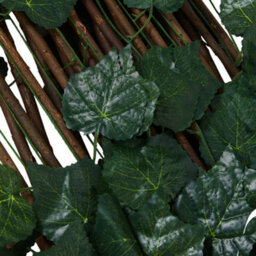 Garden Sanctuary Grape Leaf Faux Foldable Green Wall Backdrop Panels Elegant Fence Decor 194Cm W X 98.5Cm D - thumbnail 3
