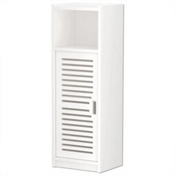 Bathroom Floor Storage Cabinet Waterproof Standing Cupboard Shelf Unit - thumbnail 4