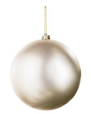 Werchristmas Latte Extra Large Shatterproof Bauble Matt 20 Cm - image 1