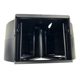 Bisk Toilet Paper Roll Dispenser Black Wall Mounted Lockable 19-23Cm Rolls - thumbnail 6