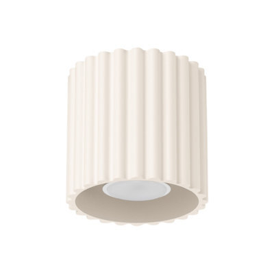 Luminosa Lighting Luminosa Aura Surface Mounted Downlight Beige 1X Gu10 - image 1