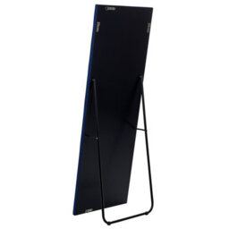 Beliani Standing Mirror Ansouis 150 Cm Velvet Navy Blue - thumbnail 6