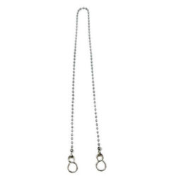 "Primaflow Bath Plug Chain Chrome Replacement 18"" 45Cm Brass" - thumbnail 2
