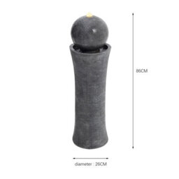 Breeins Outdoor Water Feature  Garden  Fountain Outdoor Ornament Statue Fountain 49 Cm - thumbnail 8