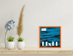 11X11 Orange Picture Frame (27.9 X 27.9Cm) Poster, Photo, Artwork, Gallery Wall Or Print - thumbnail 2