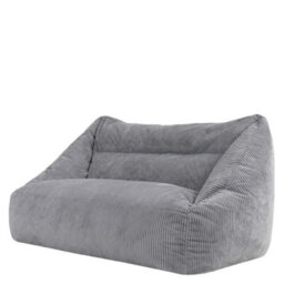 Icon Cecilia Jumbo Cord Sofa Bean Bag, Grey - thumbnail 3