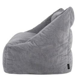 Icon Cecilia Jumbo Cord Sofa Bean Bag, Grey - thumbnail 5
