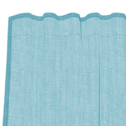 Berkfield Durable Voile Curtains With Rod Pockets 2 Pcs Turquoise - thumbnail 6