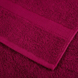 Berkfield Premium Wash Towels Solund 4Pcs Bordeaux 30X30Cm 600Gsm - thumbnail 6