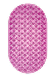 Showerdrape Cleo Pink Anti Slip Bath Mat 69Cm X 39Cm