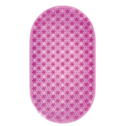Showerdrape Cleo Pink Anti Slip Bath Mat 69Cm X 39Cm - thumbnail 5