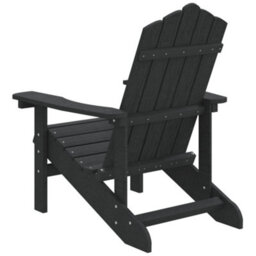 Berkfield Garden Adirondack Chair Hdpe Anthracite - thumbnail 5