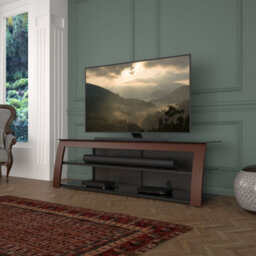 "Avf Kivu 1.8M Tv Stand, For Tvs Up To 90"" - Walnut" - thumbnail 2