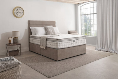 Hargreave and Flynn The Kingsway 3000 Pocket Pillowtop Mattress. Luxurious Comfort And Exceptional Support 4Ft Small Double 120Cm X 190Cm - image 1