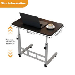 Black Computer Desk Laptop Pc Study Table Home Office Desk Workstation Table - thumbnail 2