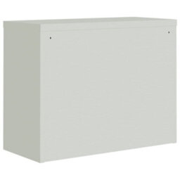 Berkfield File Cabinet Light Grey And Blue 90X40X70 Cm Steel - thumbnail 6