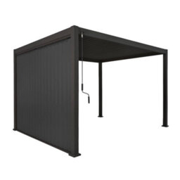 Sweeek - Vertical Adjustable Louver Panel 3M For Triomphe Pergola 3X3M V2 4X3M 6X3M Anthracite - thumbnail 4