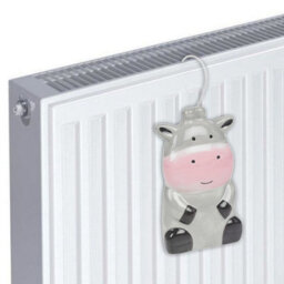Urbn-Living Urbnliving 16Cm Height Ceramic Hanging Radiator Animated Hippo Character Air Humidifier