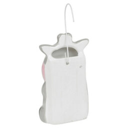 Urbn-Living Urbnliving 16Cm Height Ceramic Hanging Radiator Animated Hippo Character Air Humidifier - thumbnail 3