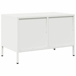 Berkfield Industrial Tv Cabinet White 68X39X43.5 Cm Cold-Rolled Steel - thumbnail 7