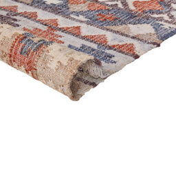 Wyld And Coco Bohonest Multicolour Jute Rug 80 X 150 Cm Handwoven With Tassels - thumbnail 4
