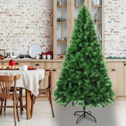 Prime Plus Christmas Tree 6Ft - Artificial Traditional Christmas Pine Tree With Metal Stand - thumbnail 4