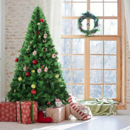 Prime Plus Christmas Tree 6Ft - Artificial Traditional Christmas Pine Tree With Metal Stand - thumbnail 6