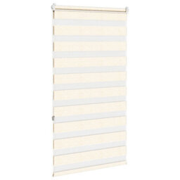 Berkfield Zebra Blind Marble Beige 75X150 Cm Fabric Width 70.9 Cm Polyester - thumbnail 4