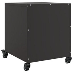 Berkfield Bedside Cabinets 2 Pcs Black 36X39X43.5 Cm Steel - thumbnail 8