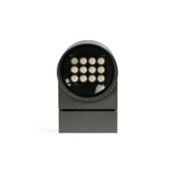 Luminosa Lighting Luminosa Muur 250 Dark Grey Projector Lamp 28.5W 3000K Ip65 - thumbnail 1
