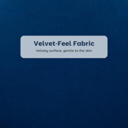 Wyld Haus Yovafi Set Of 2 Dark Blue Velvet-Feel Lotus Bar Stools, High Back, Armless, Pair - thumbnail 5