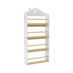 Liberty House Toys Wall Mounted House Bookcase White - thumbnail 6