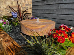 Outdoor Living UK 50Cm Sandstone Millstone  Tn/96050-M1.a.g0.p - thumbnail 4
