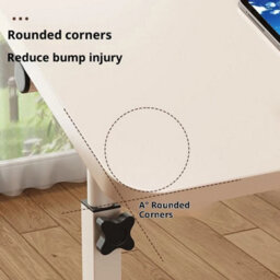 Compact Folding Computer Desk Space Saving Home Office Study Table - thumbnail 3