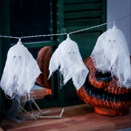 Living And Home 20 Lights Colorful Skull 3M Halloween Led String Light For Indoor Outdoor - thumbnail 5